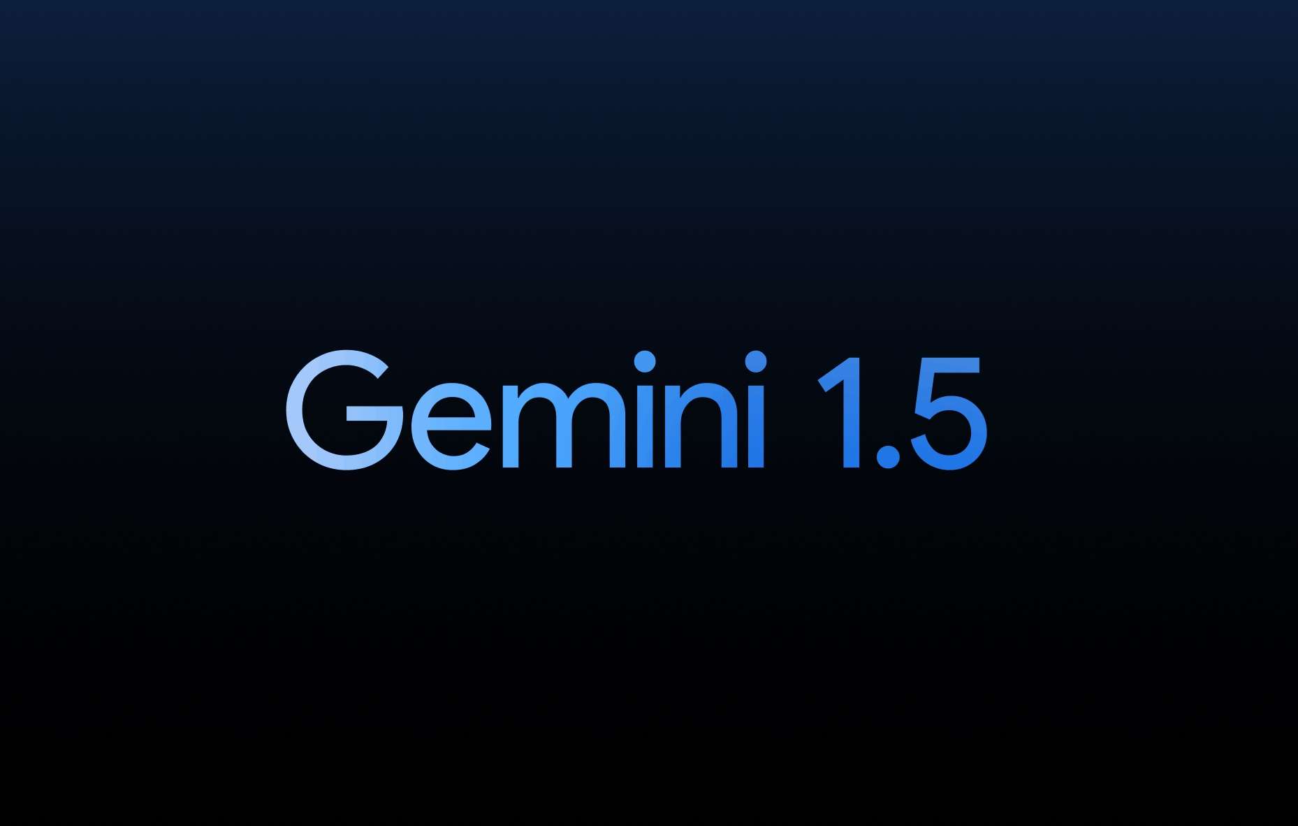 Google发布了新的AI模型Gemini 1.5,具备实验性的百万标记上下文窗口功能。
