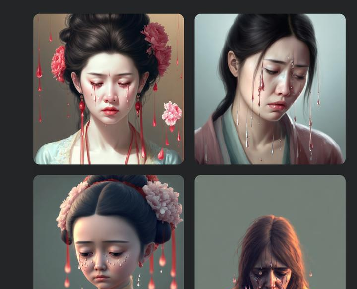 AI换脸:文心一格新尝试,惹人爱怜海报图和人像图生成