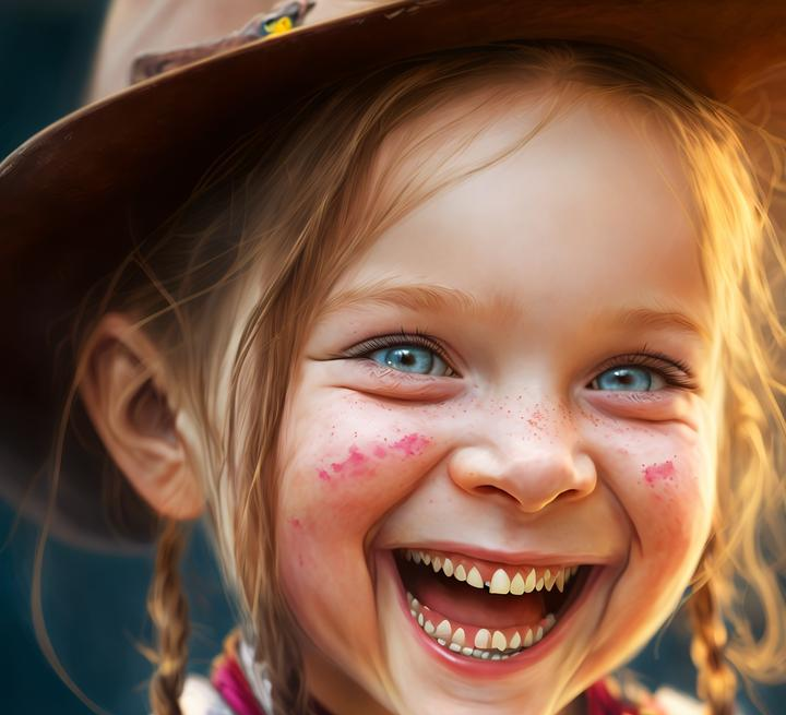 AI换脸:文心一格新尝试,惹人爱怜海报图和人像图生成