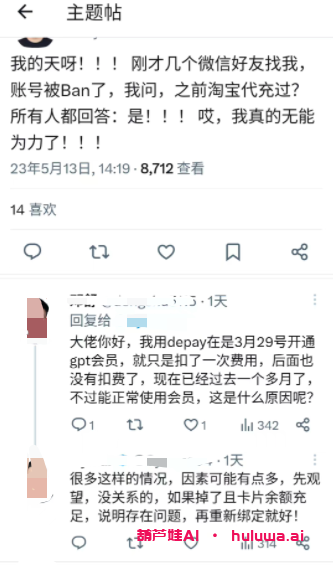 注意!GPT的Plus账号也会被封禁