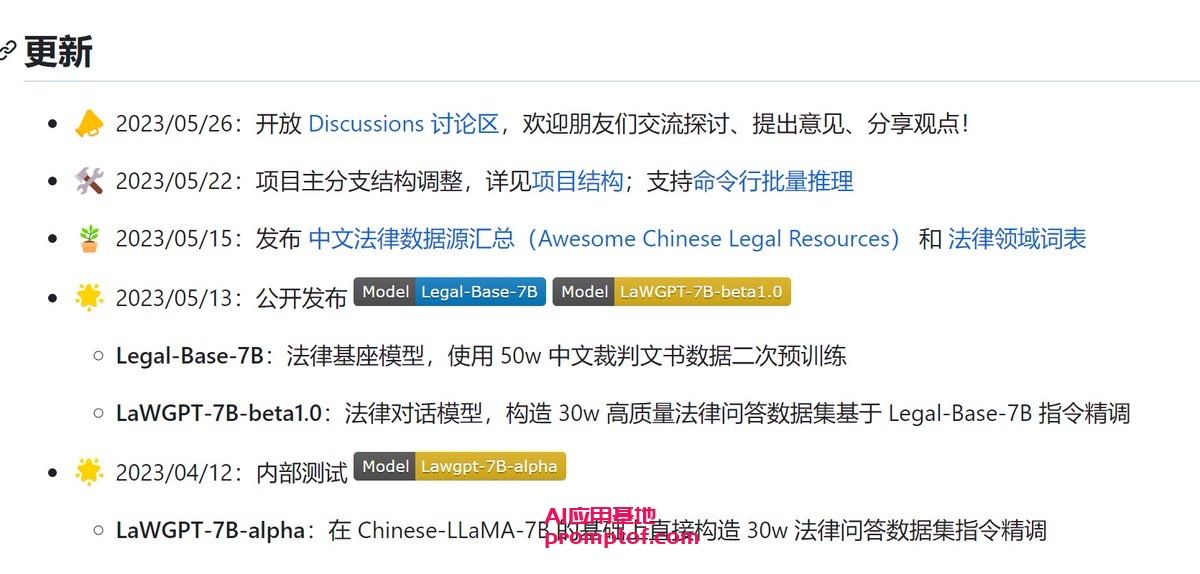 Top 10 Trending Repos ? on #Github 基于中文法律知识的开源大语言模型本周登顶