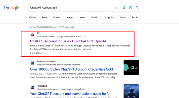 如何通过Google找到便宜的CHATGPT会员账号