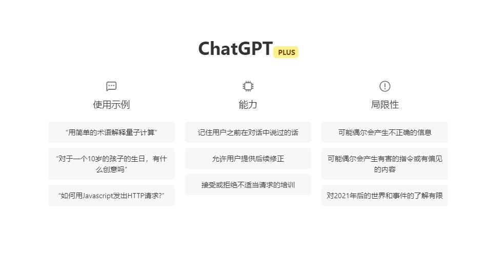 ChatGPT中文版网站 | ChatGPT下载 | ChatGPT账号教程