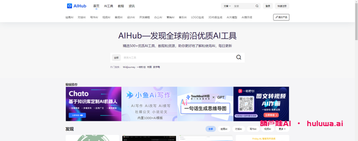 AI工具导航网站，发掘你的绘画灵感