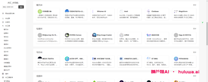 AI工具导航网站，发掘你的绘画灵感